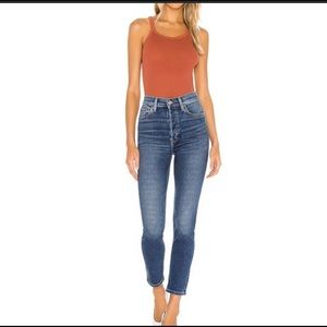 Re/Done Originals 90s High Rise Ankle Crop